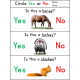 Print and Go Farm Animals Yes No Questions Activity for Speech Therapy